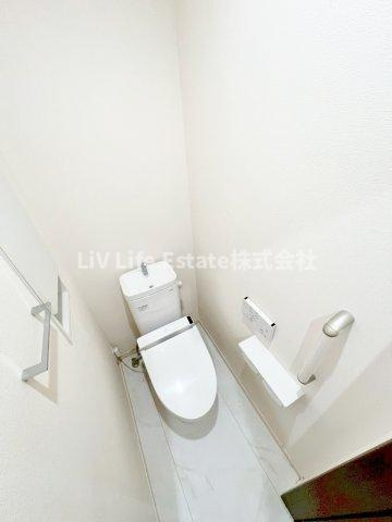 大沼町４丁目戸建賃貸住宅のトイレ