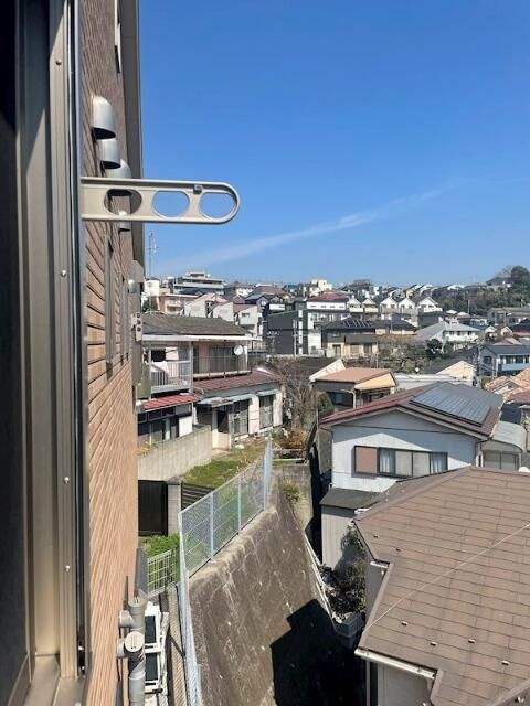 レイディアンス清水ヶ丘のバルコニー