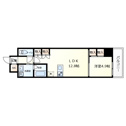 【間取り】 | S-RESIDENCE大阪上本町　間取り