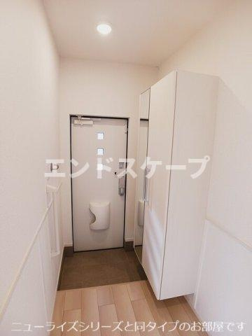 ルパルク　Ⅱの玄関|高崎、前橋のお部屋探しはエンドスケープまで！お客様の理想お聞かせ下さい♪