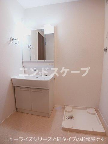 ルパルク　Ⅱの洗面所|高崎、前橋のお部屋探しはエンドスケープまで！お客様の理想お聞かせ下さい♪