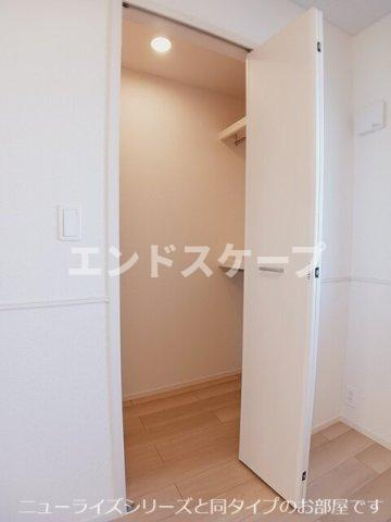 ルパルク　Ⅱの収納|高崎、前橋のお部屋探しはエンドスケープまで！お客様の理想お聞かせ下さい♪