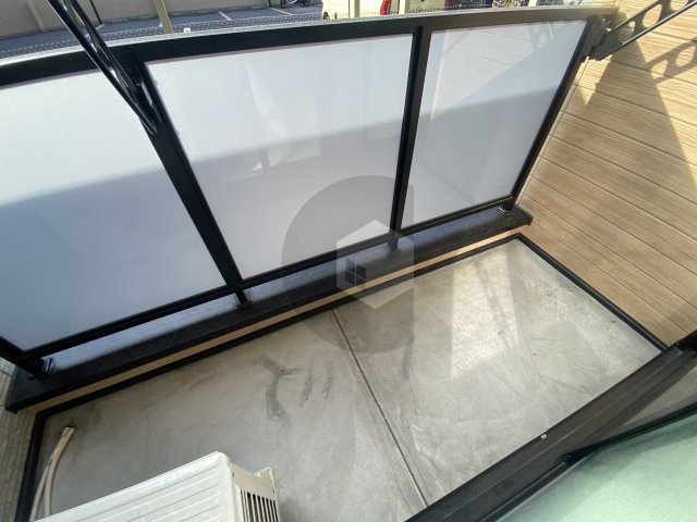CASA花園のバルコニー