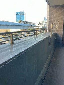 ベイサイドステージ東京のバルコニー|陽当たり良好なバルコニーです
