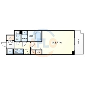 Lasante京橋の間取り|エスティメゾン京橋　間取り
