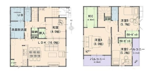 よかタウン　岡山市北区法界院【1期】【仲介手数料無料】の間取り