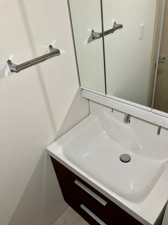 使いやすい洗面所です