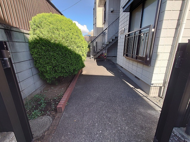 ポンテ常盤台のエントランス