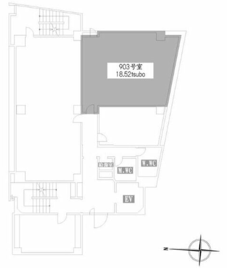 若杉大阪駅前ビルの間取り|若杉大阪駅前ビル　間取り