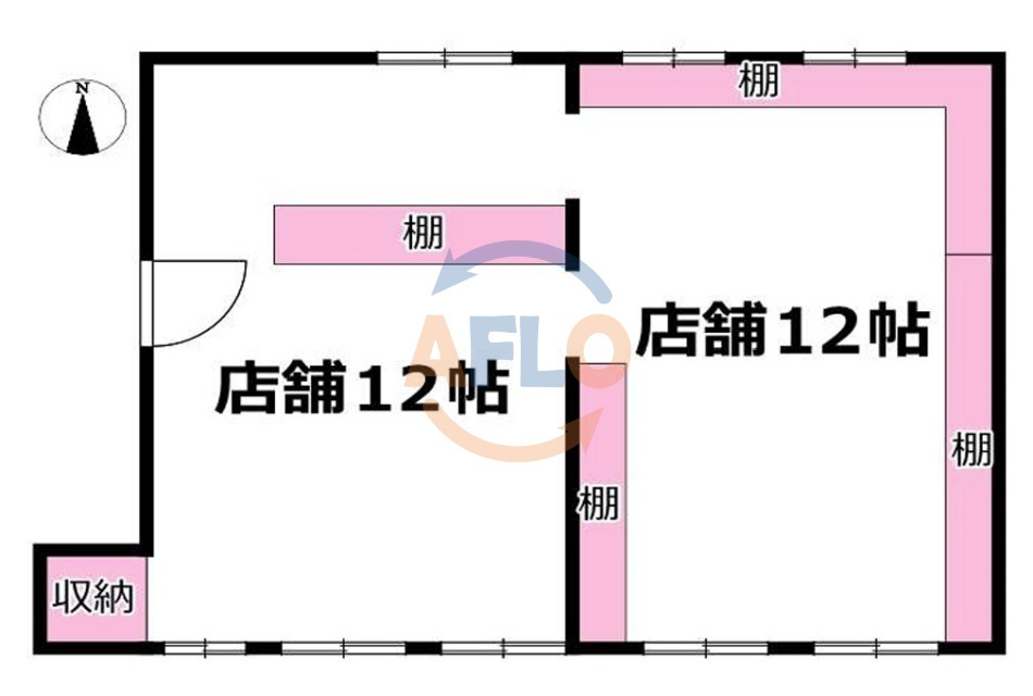 天神橋1丁目貸家の間取り|天神橋1丁目貸家　間取り