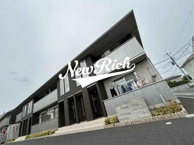 高崎市貝沢町のアパートの外観