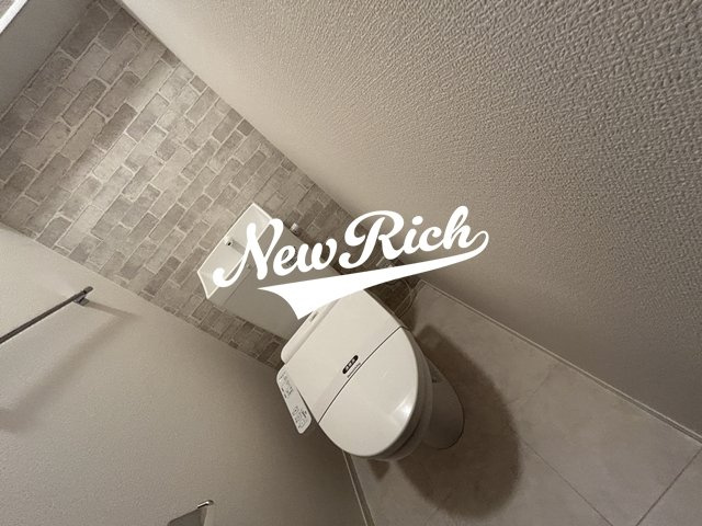 高崎市貝沢町のアパートのトイレ