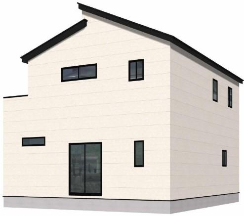 よかタウン　岡山市中区今在家【2期】【仲介手数料無料】の外観パース