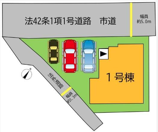 よかタウン　岡山市中区今在家【2期】【仲介手数料無料】の区画図