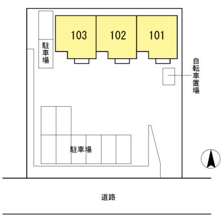 ＯＩＳＴの駐車場