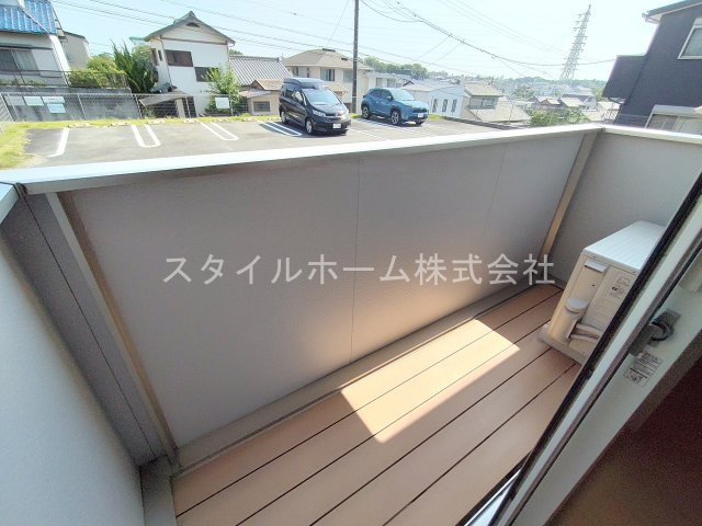 ＯＩＳＴのバルコニー|別部屋です。