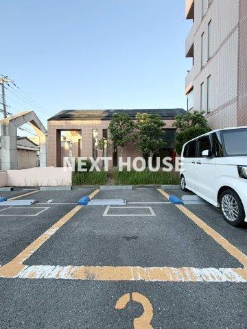 シティハイム平成の駐車場
