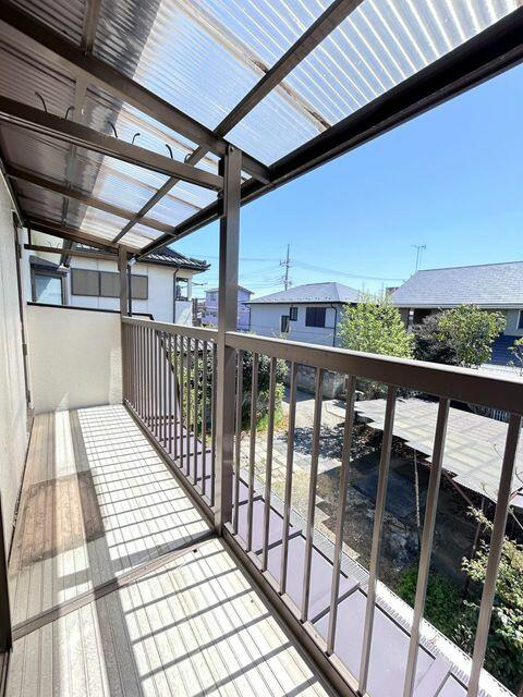 宇都宮市大和１丁目　5ＬＤＫ　中古住宅のバルコニー
