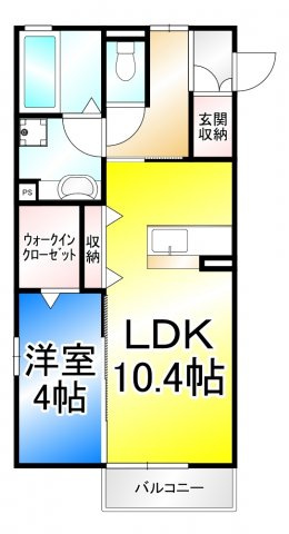 セジュール・アルスの間取り