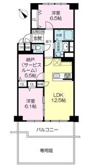 【間取り】 | シーアイハイツ南千里C棟