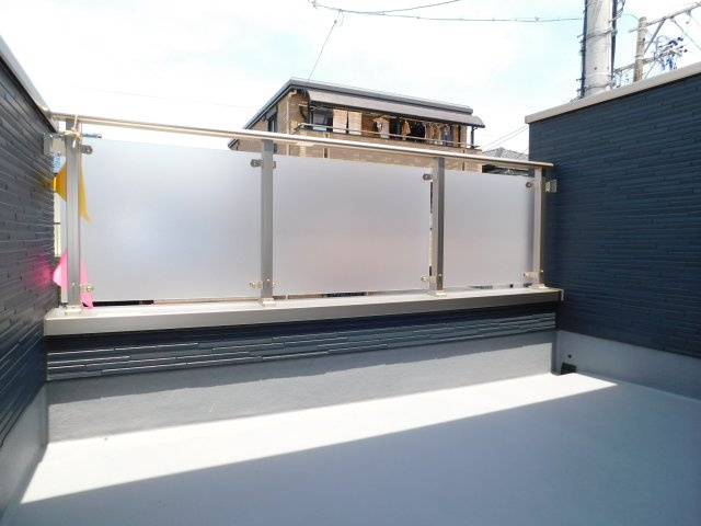 北名古屋市能田蓮池の新築一戸建のバルコニー|◇バルコニー◇　　陽当り良好なワイドバルコニー！
