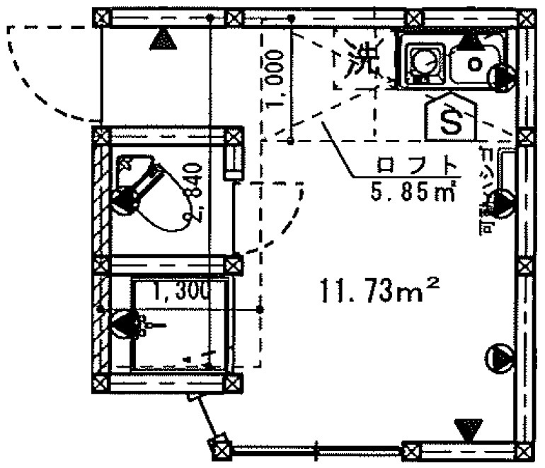 MAT31朝日町の間取り