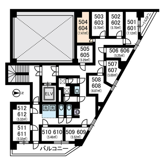 【間取り】 | 日興池袋ビル（旧トウセン池袋ビル）