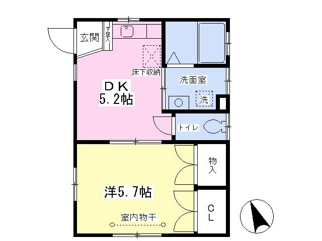 ★28.02平米・1DK★