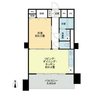 【間取り】 | ドミール千駄木