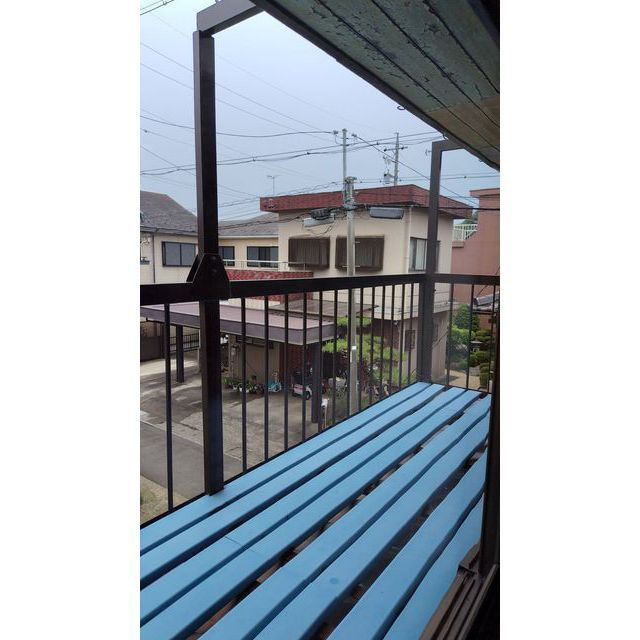 岐阜市鷺山の一戸建てのバルコニー