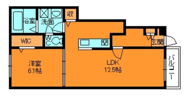 フォレリヴィエール1の間取り