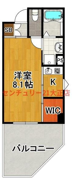 ユニッソン朝潮橋の間取り