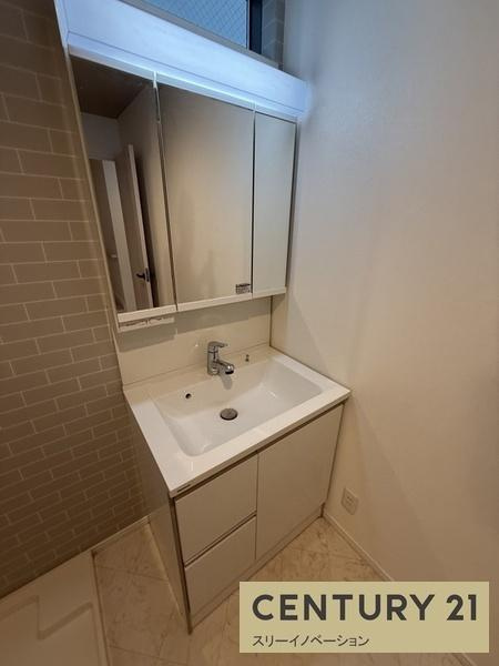北恩加島1丁目中古戸建の独立洗面台