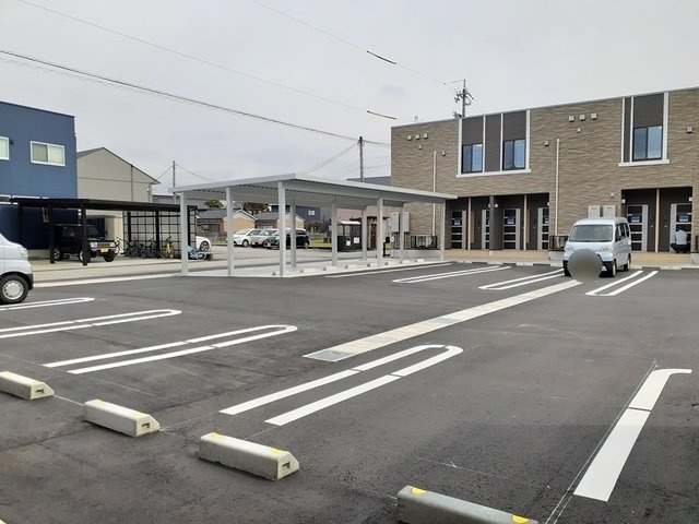 ユートピアⅠの駐車場|駐車スペースもあります