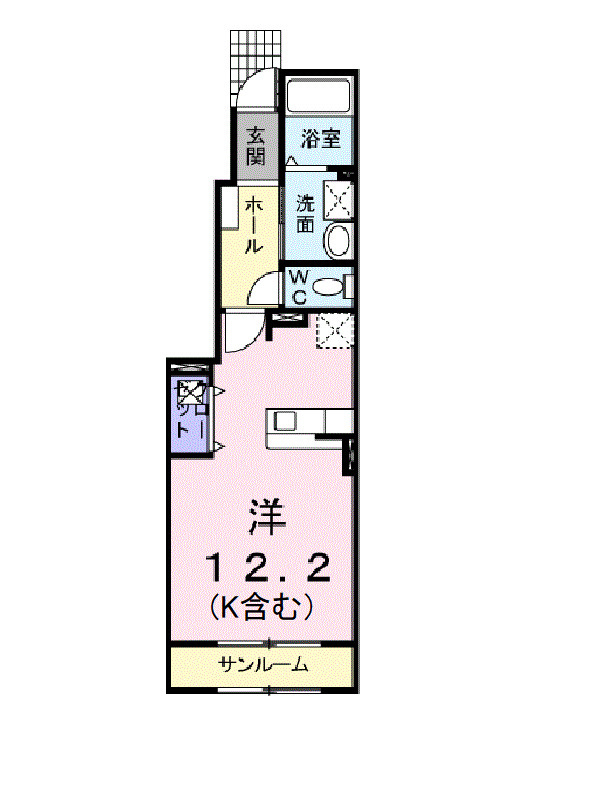 エアリ－　ハウスの間取り