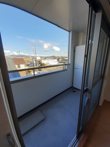 グランデ瑞穂のバルコニー