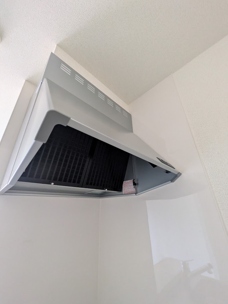 Ｗ／Ｂの設備|使いやすそうな大き目の換気扇です