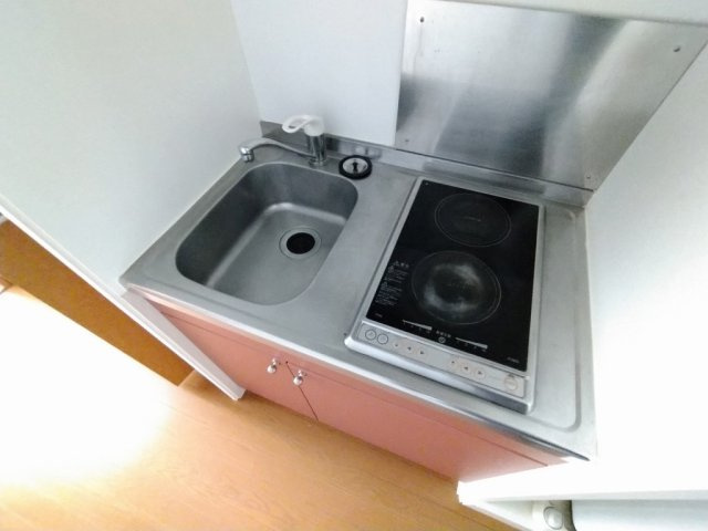 レオパレス千年のキッチン|シングルレバー設置