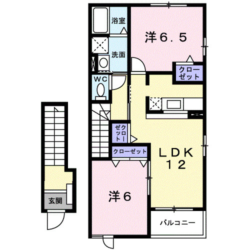 プラシードⅠの間取り