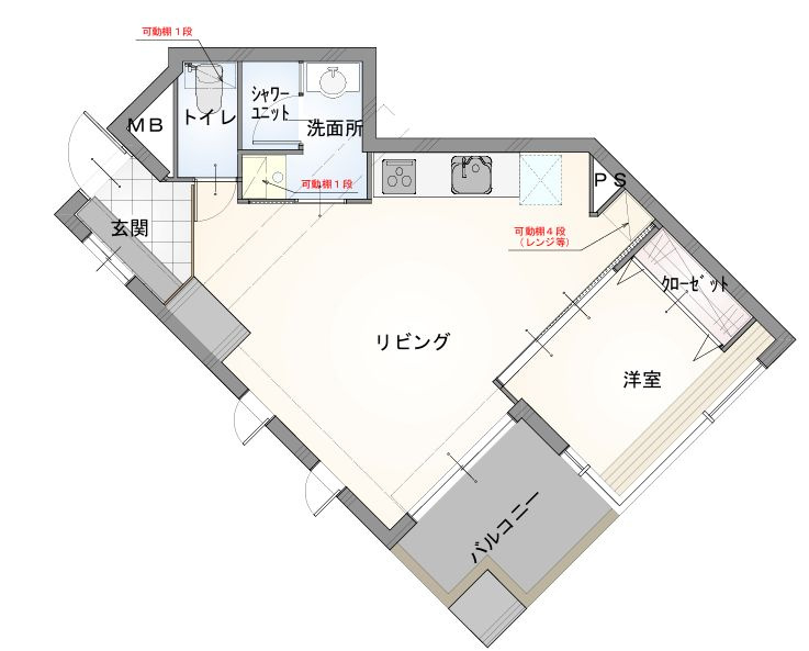 【間取り】 | クレアウォーターマーク☆仲介手数料無料☆