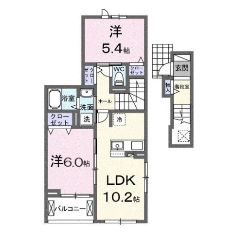 ヒカワヒルズの間取り