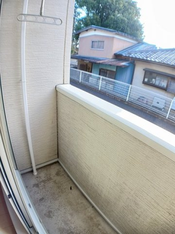 メゾン　Ｗｉｓｔｅｒｉａのバルコニー