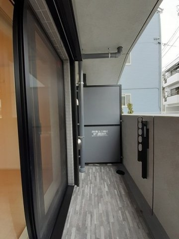 アビタシオン　代々木上原のバルコニー