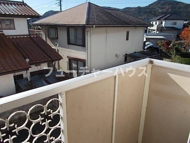 エルディムわたなべのバルコニー