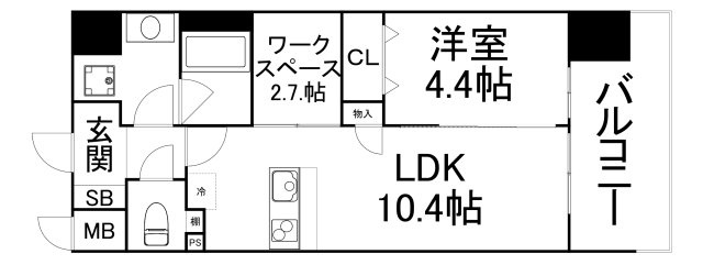【間取り】 | ATKレジデンスなんば