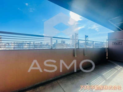 【バルコニー】 | ヒルサイド四天王寺東 | 別部屋参考写真