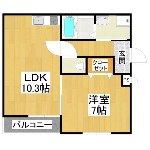 【間取り】 | フジパレス奏