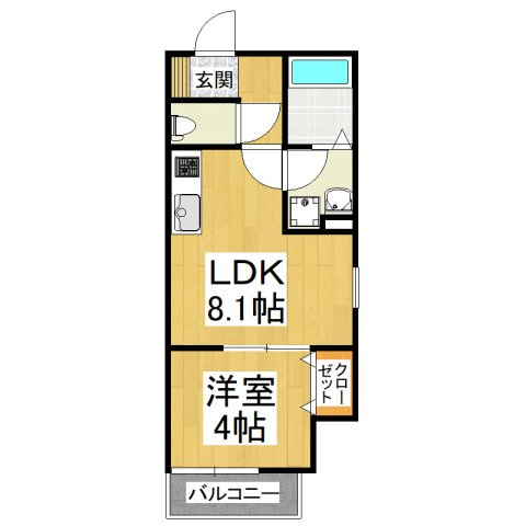 【間取り】 | D porta cacto(ディーポルタカクト)
