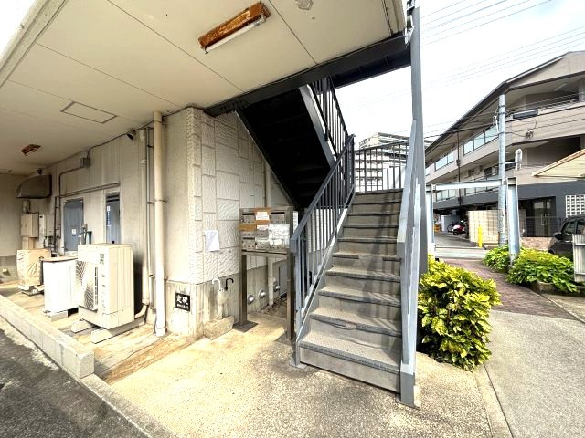 芝池マンションのエントランス