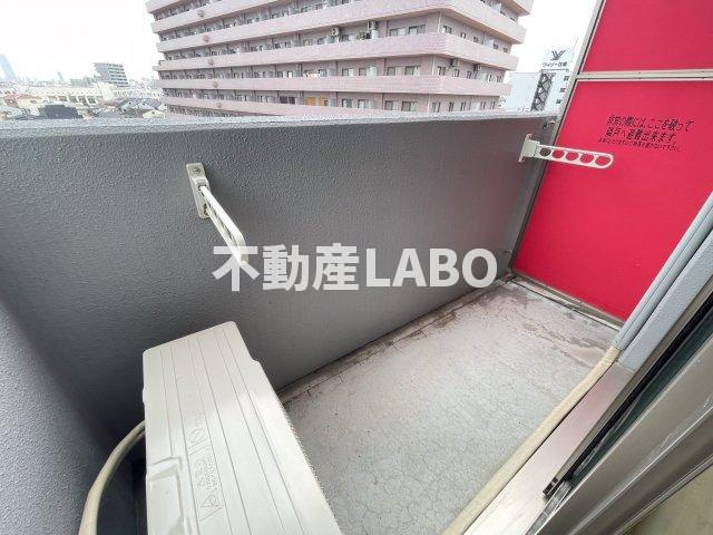 グランパシフィック清水丘のバルコニー